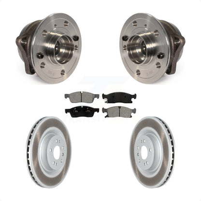 Hub Bearing Coat Brake Rotor Pad Front Kit For Mercedes-Benz GL350 GLE400 GLS450