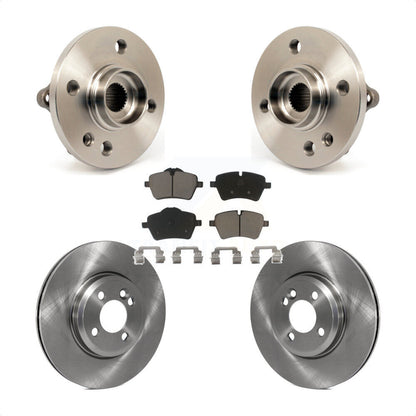 Hub Bearing Assembly Disc Brake Rotor And Ceramic Pads Front Kit For Mini Cooper