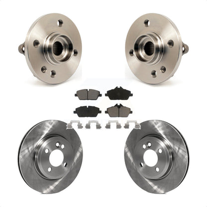 Hub Bearing Assembly Disc Brake Rotor And Ceramic Pads Front Kit For Mini Cooper