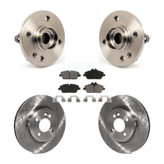 Hub Bearing Assembly Disc Brake Rotor And Ceramic Pads Front Kit For Mini Cooper
