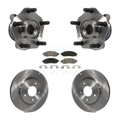 Hub Bearing Disc Brake Rotor Pads Front Kit For Nissan NV200 LEAF Chevrolet City