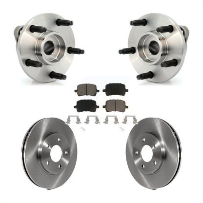 Hub Bearing Assembly Disc Brake Rotors And Pads Front Kit For Chevrolet HHR
