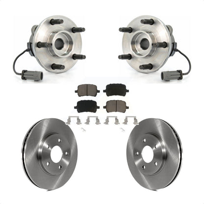 Hub Bearing Assembly Disc Brake Rotors And Pads Front Kit For Chevrolet HHR