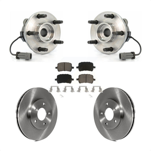 Hub Bearing Assembly Disc Brake Rotors And Pads Front Kit For Chevrolet HHR