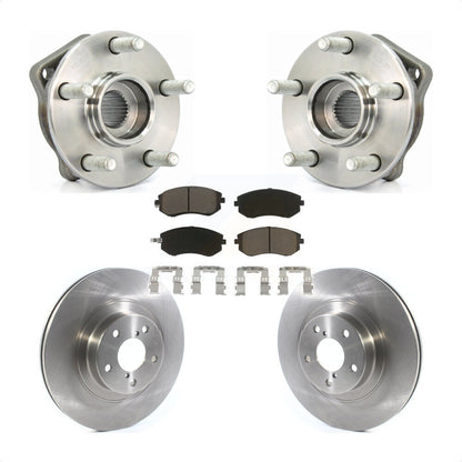 Hub Bearing Brake Rotor Pad Front Kit For Subaru Outback Impreza Legacy Forester