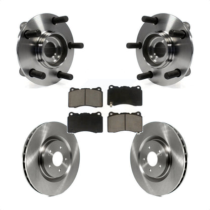 Hub Bearing Assembly Disc Brake Rotors And Pads Front Kit For Mitsubishi Lancer