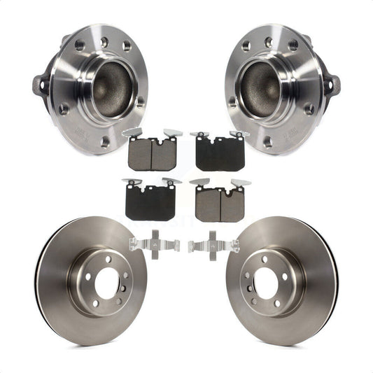 Hub Bearing Brake Rotor Pads Front Kit For BMW M235i 335i 328i 228i 435i M240i 3