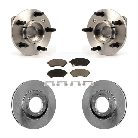 Hub Bearing Brake Rotor Pads Front Kit For Pontiac Montana Buick Century Venture