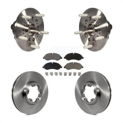 Hub Bearing Assembly Brake Rotor Pads Front Kit For Ford Transit-250 Transit-150
