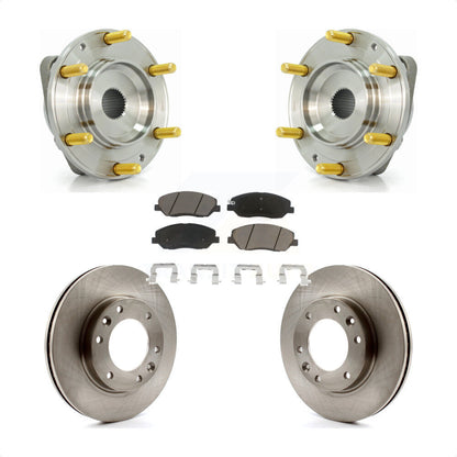 Hub Bearing Assembly Brake Rotor Pads Front Kit For Kia Sedona Hyundai Entourage