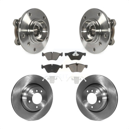 Hub Bearing Brake Rotor Pad Front Kit For BMW X1 With 330mm Diameter