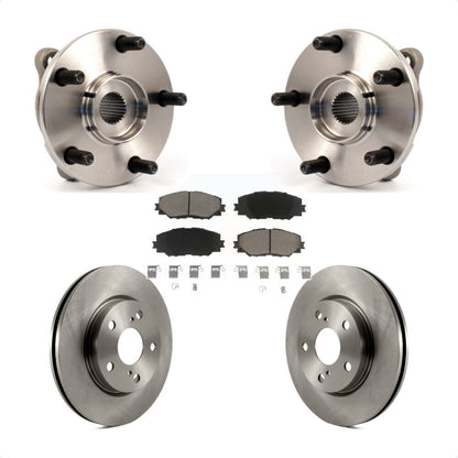 Hub Bearing Brake Rotor And Pad Front Kit For Toyota RAV4 Prius V Scion xB Lexus