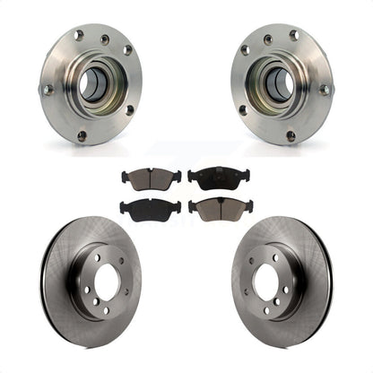 Hub Bearing Brake Rotor And Pad Front Kit For BMW Z3 Z4 320i 328i 323i 318i 325i