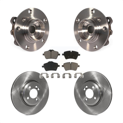 Hub Bearing Assembly Disc Brake Rotor & Pad Front Kit For Mini Cooper Countryman