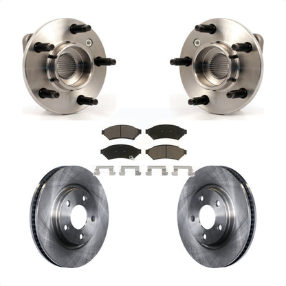 Hub Bearing Disc Brake Rotor Pad Front Kit For Pontiac Grand Prix Buick LaCrosse