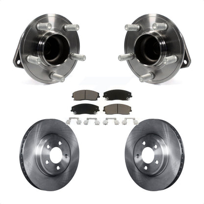 Hub Bearing Brake Rotor Pads Front Kit For Dodge Charger Chrysler 300 Challenger