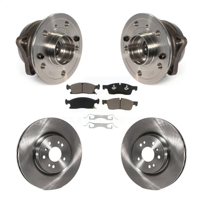 Hub Bearing Disc Brake Rotor Pads Front Kit For Mercedes-Benz ML350 GLE350 ML250