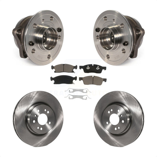 Hub Bearing Disc Brake Rotor Pads Front Kit For Mercedes-Benz ML350 GLE350 ML250