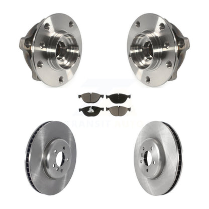 Hub Bearing Assembly Brake Rotor Pad Front Kit For BMW 750i xDrive 750Li 550i GT