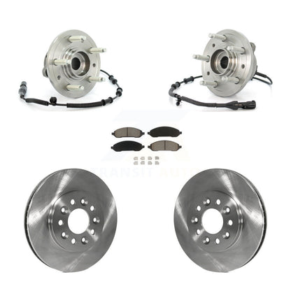 Hub Bearing Disc Brake Rotor & Pads Front Kit For Ford Freestar Mercury Monterey