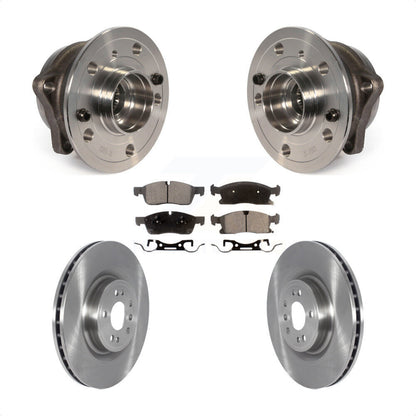 Hub Bearing Disc Brake Rotor Pad Front Kit For Mercedes-Benz GL350 GLE400 GLS450