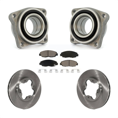 Wheel Bearing Assembly Disc Brake Rotor Pads Front Kit For Honda Accord Acura CL