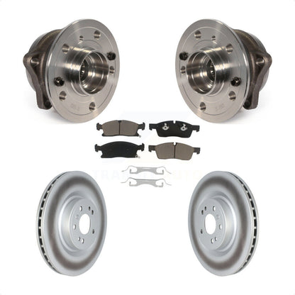 Hub Bearing Coat Brake Rotor Pad Front Kit For Mercedes-Benz ML350 GLE350 GLE400