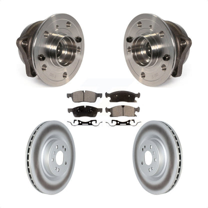 Hub Bearing Coat Brake Rotor Pad Front Kit For Mercedes-Benz ML350 GLE350 GLE400