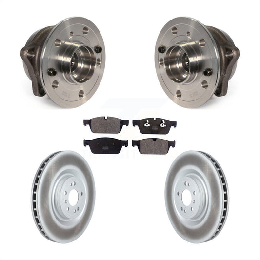 Hub Bearing Coated Brake Rotor Pad Front Kit For Mercedes-Benz GL350 GL550 ML550