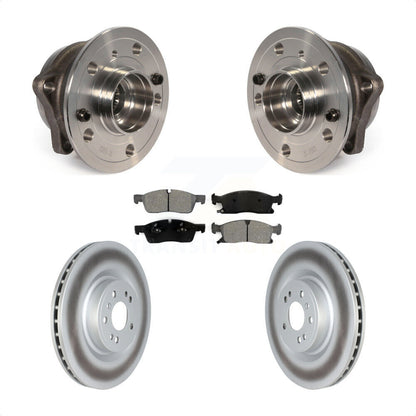 Hub Bearing Coat Brake Rotor Pad Front Kit For Mercedes-Benz ML350 GLE350 GLE400