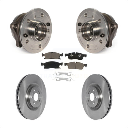 Hub Bearing Brake Rotor Pad Front Kit For Mercedes-Benz ML350 GLS450 ML400 ML250