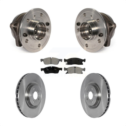 Hub Bearing Brake Rotor Pad Front Kit For Mercedes-Benz ML350 GLS450 ML400 ML250
