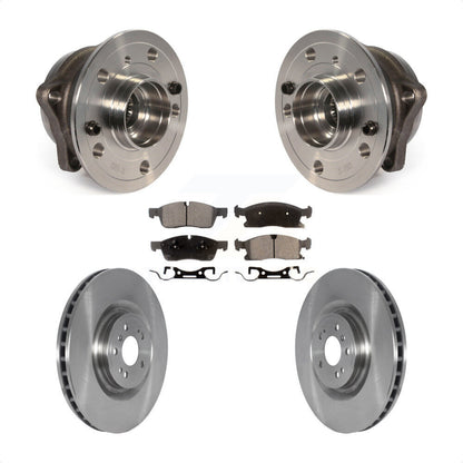 Hub Bearing Brake Rotor Pad Front Kit For Mercedes-Benz ML350 GLS450 ML400 ML250