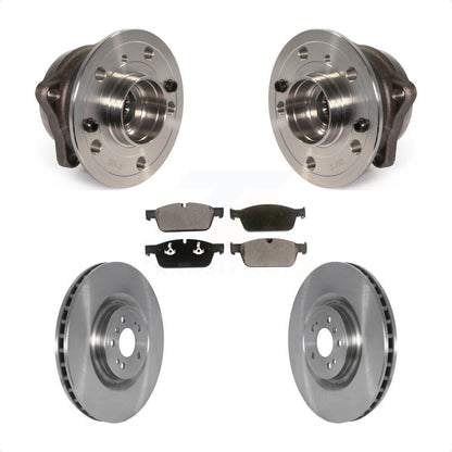 Hub Bearing Brake Rotor Pads Front Kit For Mercedes-Benz GL350 GL550 ML550 GL450