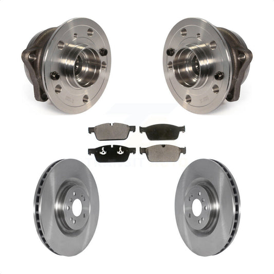 Hub Bearing Brake Rotor Pads Front Kit For Mercedes-Benz GL350 GL550 ML550 GL450