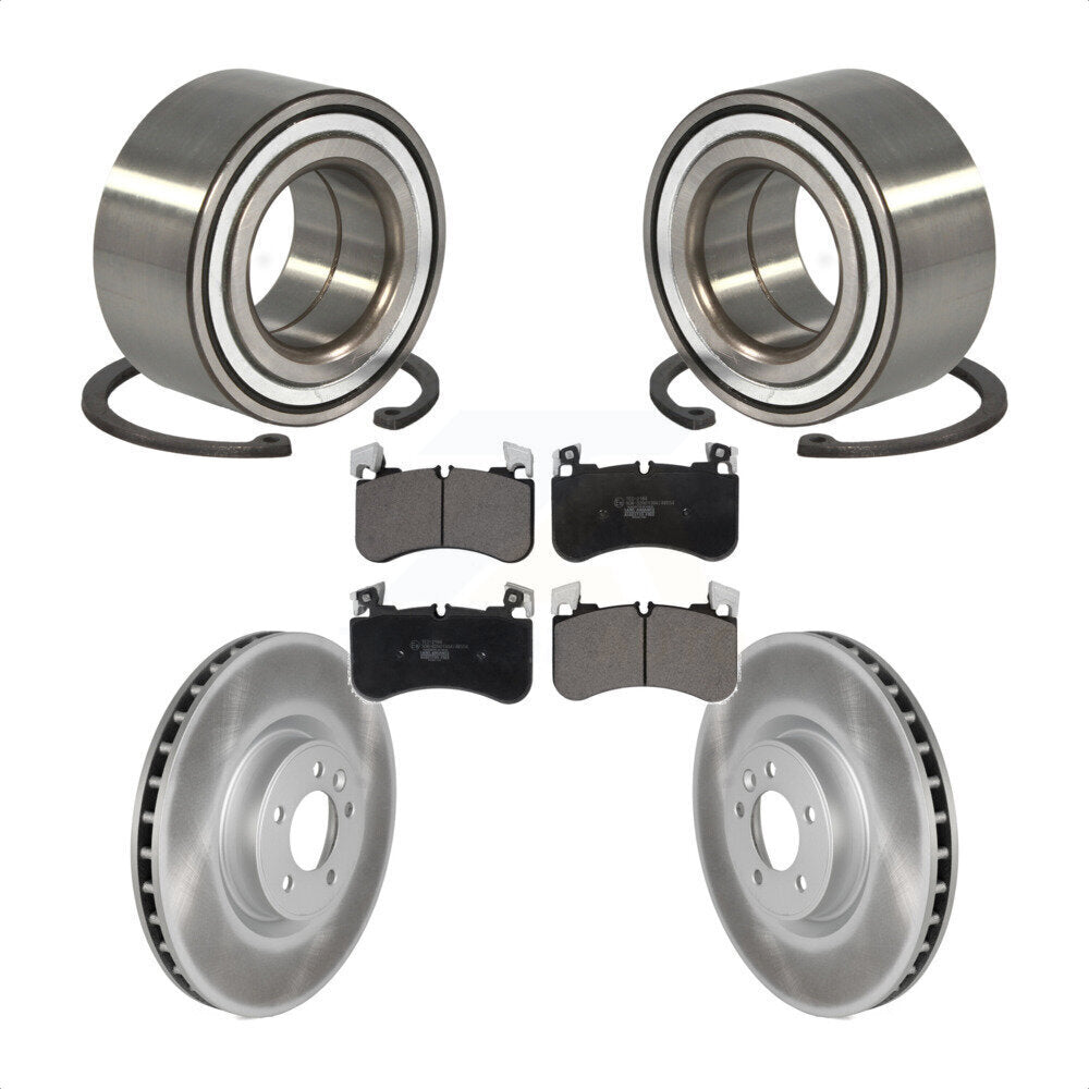 Bearing Coated Disc Brake Rotors And Pads Front Kit For Land Rover Range Sport