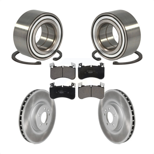 Bearing Coated Disc Brake Rotors And Pads Front Kit For Land Rover Range Sport