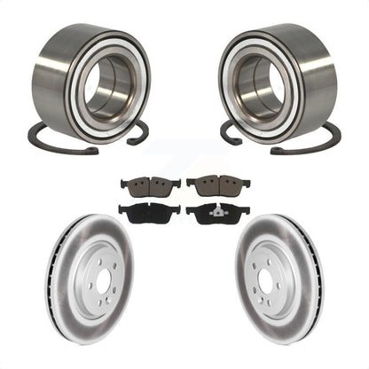 Wheel Bearing Coat Brake Rotor Pads Front Kit For 18 Land Rover Range Velar 2.0L