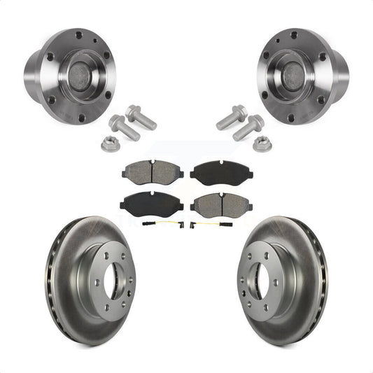 Hub Bearing Coat Brake Rotor Pad Front Kit For Sprinter 2500 Mercedes-Benz Dodge