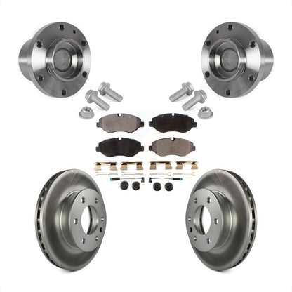 Hub Bearing Coat Brake Rotor Pad Front Kit For Sprinter 2500 Mercedes-Benz Dodge
