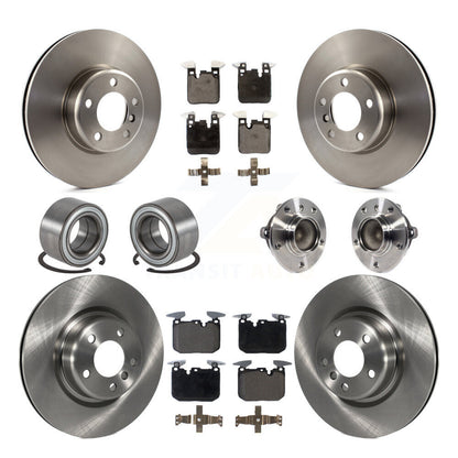 Hub Bearing Disc Brake Rotor Pads Shoe Front Rear Kit (10Pc) For BMW M235i M240i