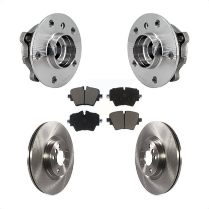 Hub Bearing Brake Rotor Pads Front Kit For BMW X1 Mini Cooper Countryman X2 228i