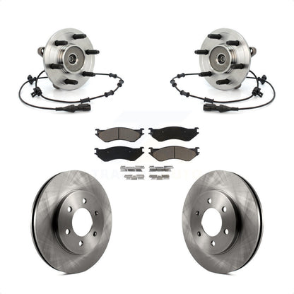 Hub Bearing Brake Rotor & Pad Front Kit For 2002 Lincoln Navigator From 03 19 02