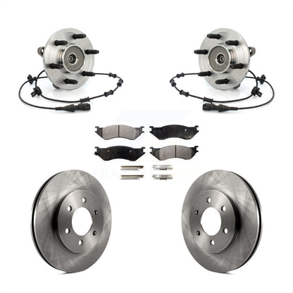 Hub Bearing Brake Rotor & Pad Front Kit For 2002 Lincoln Navigator From 03 19 02