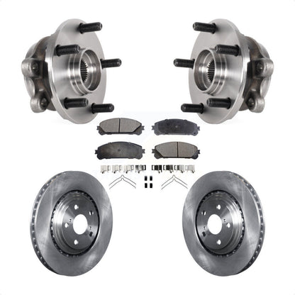 Hub Bearing Assembly Brake Rotor And Pad Front Kit For Lexus NX300 NX200t NX300h