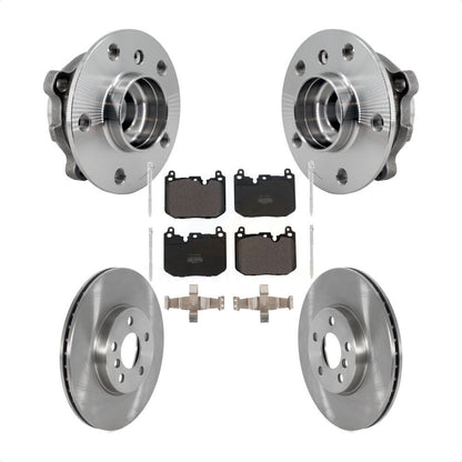 Hub Bearing Brake Rotor Pad Front Kit For Mini Cooper Clubman With Sport Package