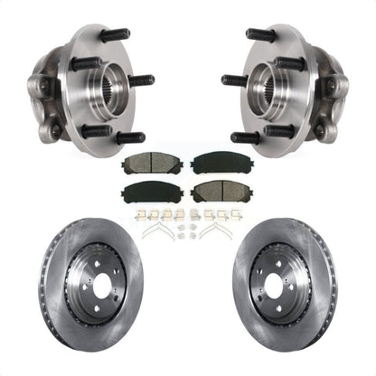 Hub Bearing Assembly Brake Rotor And Pad Front Kit For Lexus NX300 NX200t NX300h