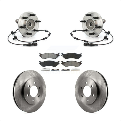 Hub Bearing Brake Rotor & Pad Front Kit For 2002 Lincoln Navigator From 03 19 02