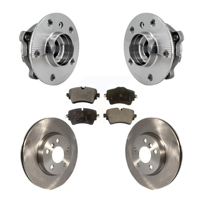 Hub Bearing Assembly Disc Brake Rotor And Pads Front Kit For Mini Cooper Clubman