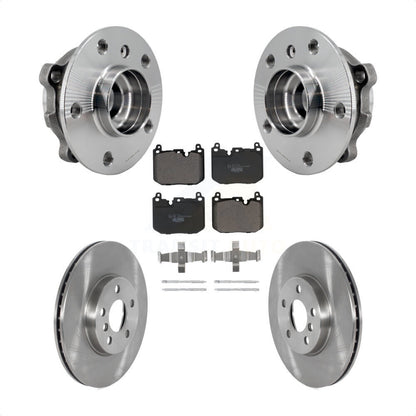 Hub Bearing Brake Rotor Pad Front Kit For Mini Cooper Clubman With Sport Package